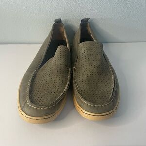 Tommy Bahama Men's Green Slip-On Loafers